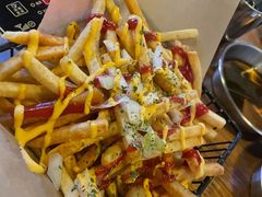 炸薯条-包装马车·韩国料理·포장마차