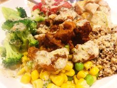 杏鲍菇牛肉热低卡饭-CALIFORKS加州叉子轻食(朝阳门店)