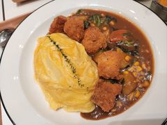 炸鸡块咖喱蛋包饭套餐-池奈·咖喱蛋包饭(熙地港店)