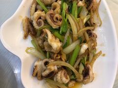 葱油八爪鱼-覃记海鲜美食餐厅