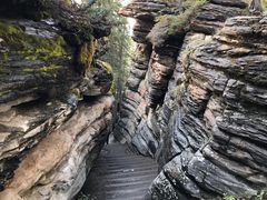 -阿萨巴斯卡瀑布观景点