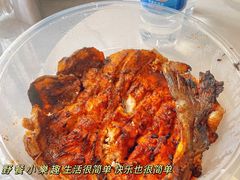 -北京龙庆四季香农家饭庄·灶台鱼·碳烤虹鳟鱼(龙庆峡店)