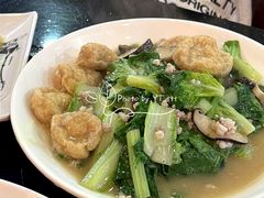 鱼腐炒娃娃菜-潮州菜馆(十里河店)