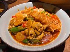 酸萝卜魔芋焖肥肠-薇酌饮·陕西菜(南门外店)