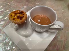 奶茶配蛋挞-8餐厅(新葡京酒店)