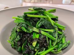 有机菠菜炒紫菜-喜鼎海胆水饺(平安金融中心店)