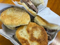-京东一绝西海子西园烧饼夹肉