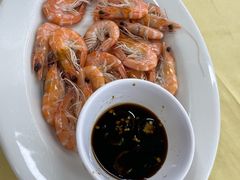 白灼明虾-吉莲利苑海鲜酒家(珠海拱北28年老字号店)