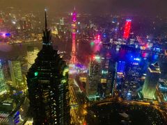 -上海环球金融中心云端足球盛典