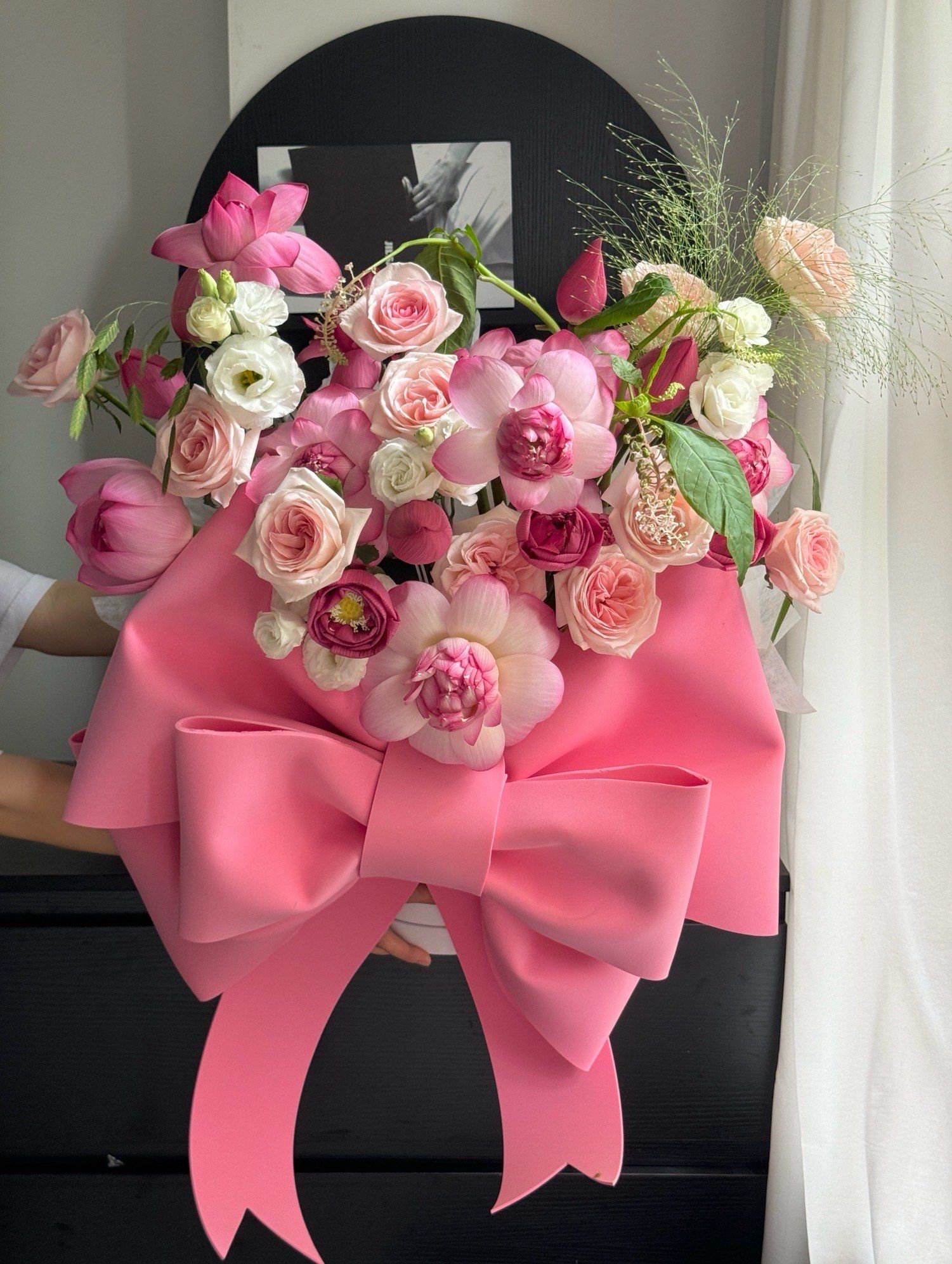 送人真的好大气