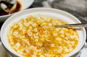 Three-Shrimp Crab Powder Tofu