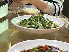 韭菜炒交子-涛哥土菜馆
