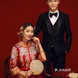 一针一线缝制的秀禾配得上最美的新娘[加油]