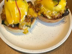 肉酱蘑菇班尼迪-Grande A'moo(上海万象城店)