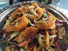 红铜鼎香辣虾-山顶顶概念四川菜(黄埔大道店)