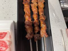 热气羊肉串-京韵胡同·酱香羊蝎子火锅涮肉(长寿路店)