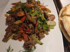 小炒新鲜黄牛肉-清真·卡德尔大叔新疆主题餐厅(龙汇路店)