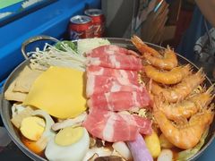 大虾肥牛年糕火锅-Meet Sun韩式大排档(五一广场7MALL店)