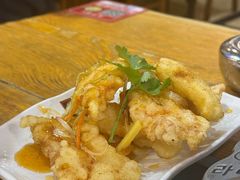 锅包肉-喇喇排骨火锅·传统韩式脊骨汤(望京西园总店)