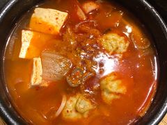 部队泡菜锅-姜虎东白丁烤肉(虹桥天地店)