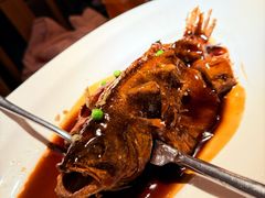 西湖醋鱼-绿茶餐厅(西单老佛爷店)