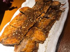 盐烤三文鱼皮-鳗鱼家·深夜食堂(军博店)