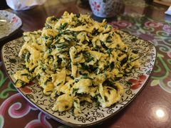 沙葱炒鸡蛋-格日勒阿妈蒙古厨房(大召店)
