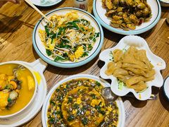 -东来菜馆•手抓海鲜家常菜•海鲜锅贴(鸽子窝店)