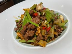 小炒雪花牛肉-福海居烤鸭店(鸟巢店)
