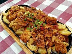 招牌板烧鸡-桃子餐厅·天津菜(王顶堤总店)