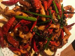 老干妈炒鱿鱼-吕氏疙瘩汤·新鲁菜(济南万象城店)