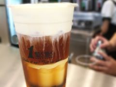 紅茶瑪奇朵加布丁-1点点(丰盛町店)