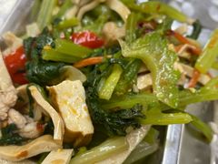 炒药芹-复旦大学本部-食堂