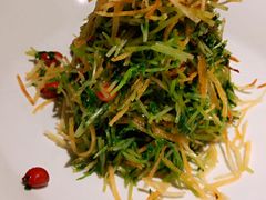 巧拌豆苗-四季民福烤鸭店(西单华威约饭街店)