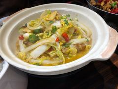 砂锅娃娃菜-梁记粥铺(开元地中海店)