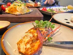 香焗龙虾配自制黑松露酱-上海苏宁宝丽嘉酒店·Cafe Bellagio西餐厅