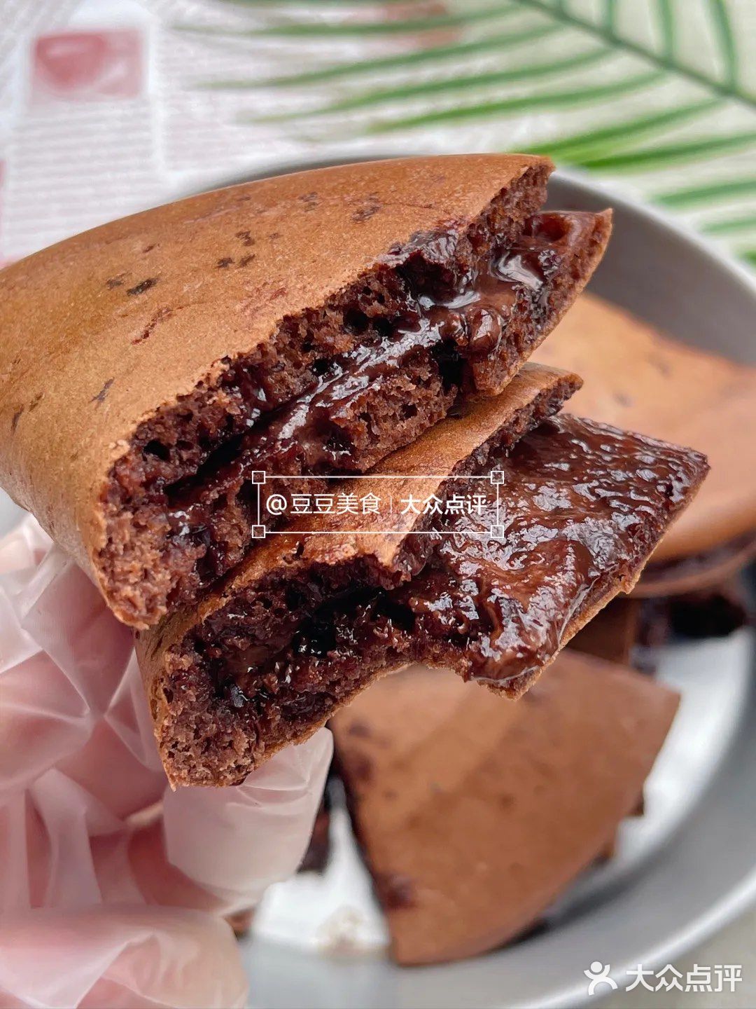 平底锅就ok❗️浓郁爆浆巧克力厚松饼!巨好吃