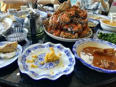 -七的湖·晚芳亭·阳澄湖农家菜·大闸蟹(莲花岛店)