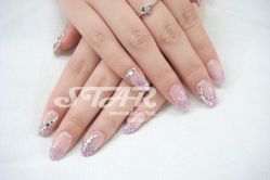 浅紫闪烁银河-STAR美甲店