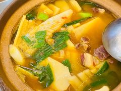 咸肉春笋煲-浔味·山屿湖·正宗全鱼宴老字号