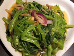 马拉盏炒通菜-大头虾越式风味餐厅(光明广场店)