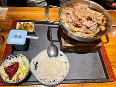 寿喜锅定食-石屋料理(南京西路店)