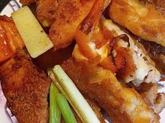 煎焗鱼骨腩-老莞家私房菜-超级鱼头佛跳墙