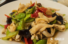 Green Pepper Stir-fried Scallop