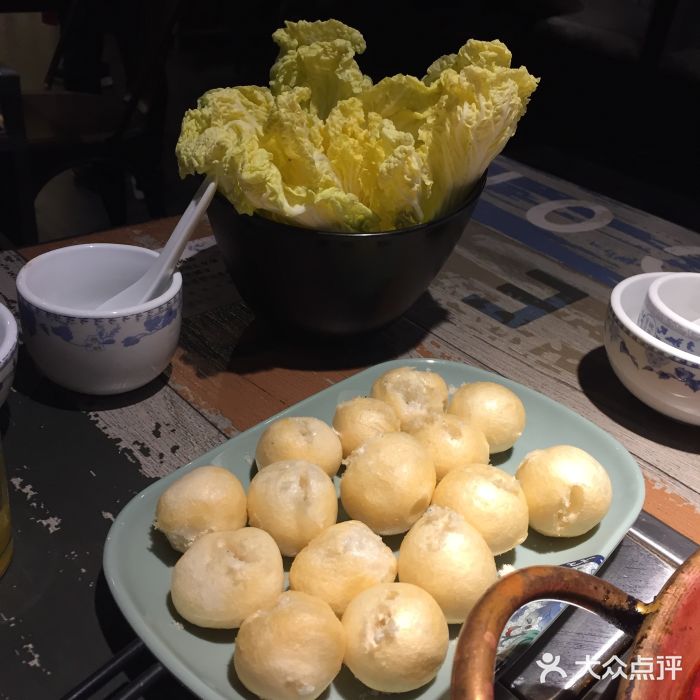 辣壹點美蛙鱼头火锅(南方休闲广场店)油面筋图片