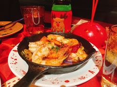 油爆虾仁-BROWNSTONE布朗石西班牙餐厅(富城店)