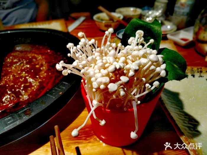 江北老火锅金针菇图片 - 第1张