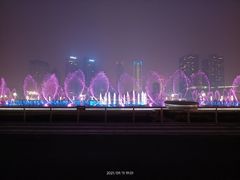 -大连星海广场音乐喷泉