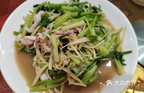 Celery Squid Stir-Fry