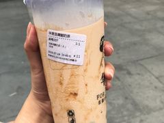 招牌波霸奶茶（大）-华言豆腐鲜奶茶(杨家坪店)